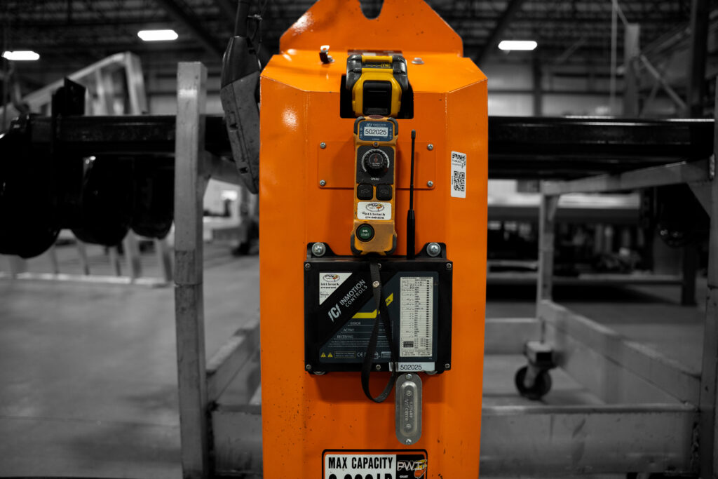 2 thousand pound capacity torquex rotation device in manufacturing setting 3