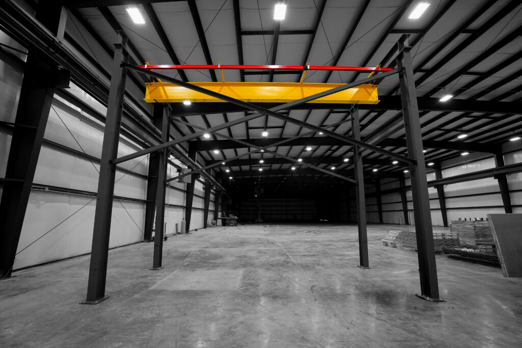 freestanding monorail system 1