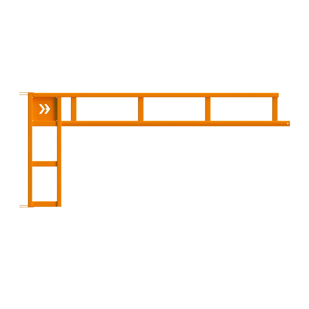HyperLite Wall Mounted Jib Crane 3D Model