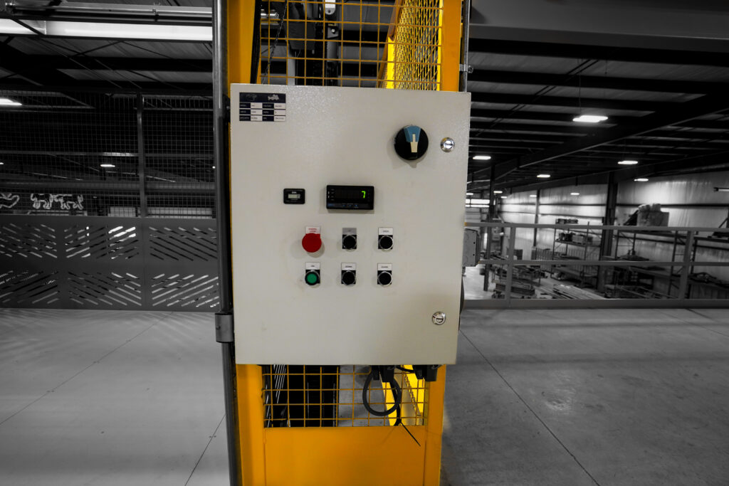 production vrc control panel