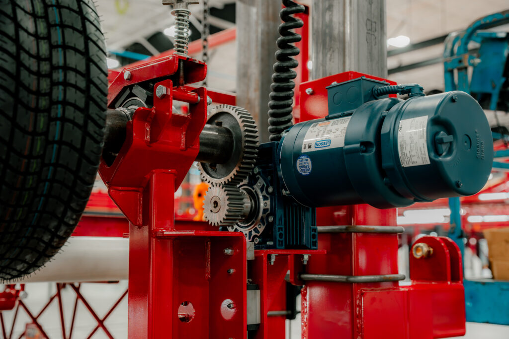 pwi coil control gears in manufacturing setting