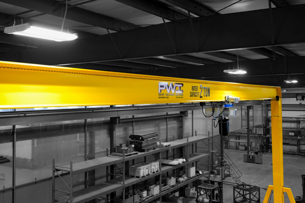 pwi motorized gantry crane 2