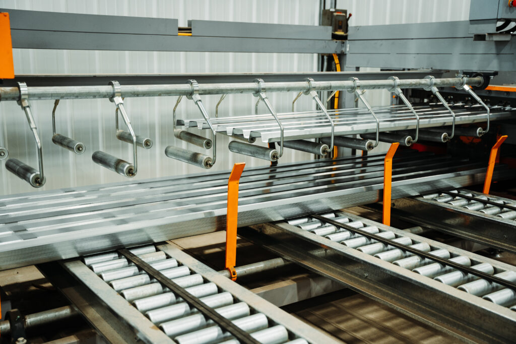 pwi structural decking getting formed