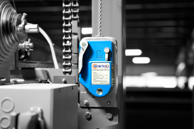 starke secondary brake device